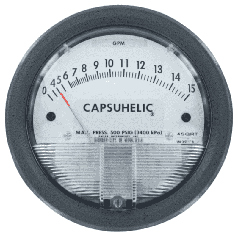 Image de Dwyer Capsuhelic manomètre différentiel série 4000